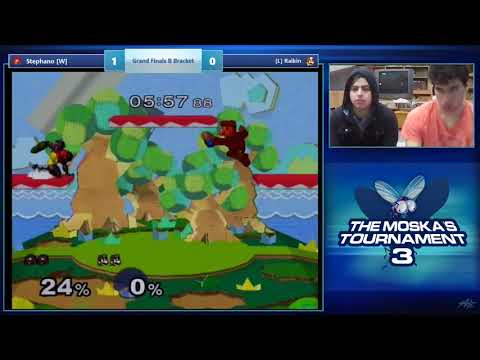 The Moska's 3 Bottom Bracket SSBM - Stephano (Samus) vs Raikin (Dr Mario) - Grand Finals