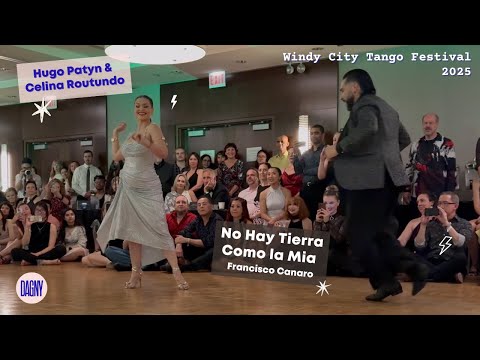 Hugo Patyn and Celina Routundo Argentine tango to “No Hay Tierra Como La Mía" by Francisco Canaro