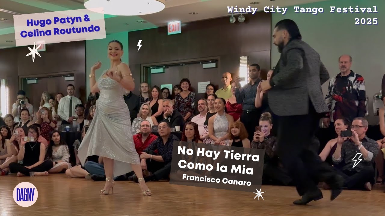 Video thumbnail for Hugo Patyn and Celina Routundo Argentine tango to “No Hay Tierra Como La Mía" by Francisco Canaro