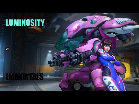 Luminosity vs Immortals - Overwatch Winter Premiere NGE Group Play Day 2 Highlights