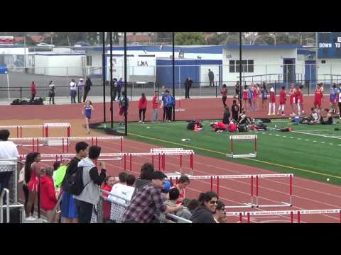 VarG 1600m vs Servite Rosary 3-11-15 - Los Alamitos Girls