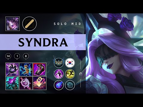 Syndra Mid vs Taliyah - KR Challenger Patch 25.23