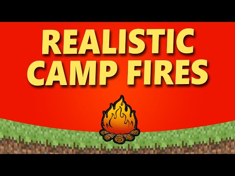 Realistic Camp Fire Starting - Vanilla Minecraft [CBs]