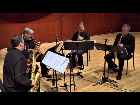 Texas Saxophone Quartet - Rhapsody (Eric Ewazen)