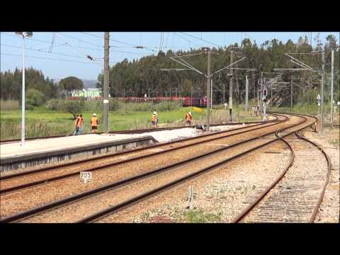 Comboio de Madeira nº 48894 - Linha do Oeste ( Concordância de Verride )