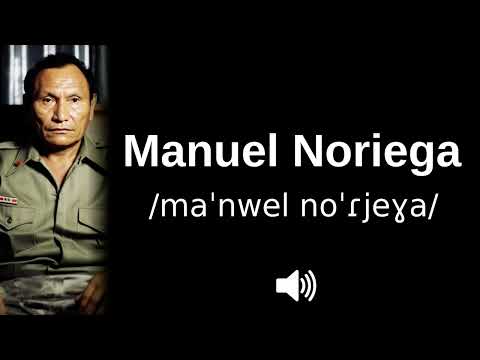 🇵🇦 How to pronounce Manuel Noriega (CORRECTLY!)