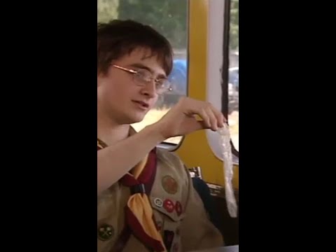 The menacing Daniel Radcliffe