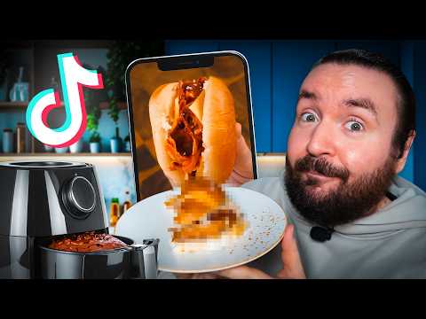 Video Thumbnail: Ich TESTE virale AIRFRYER REZEPTE (für das BESTE LEBEN)