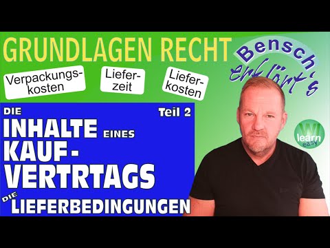 The contents of a purchase agreement (Part 2): The delivery terms