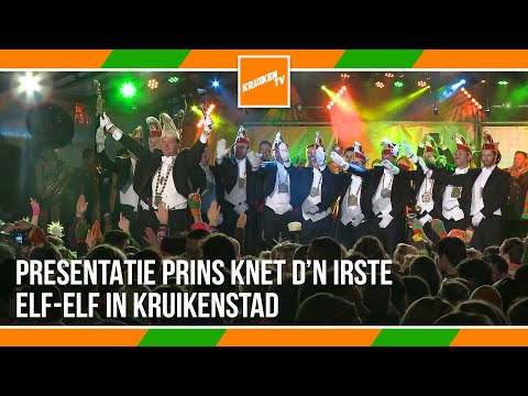 Elfde van de elfde in Kruikenstad: Presentatie Prins Knet d'n Irste 2022/2023 - KruikenTv