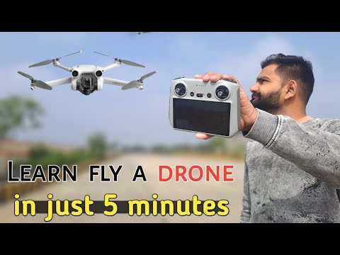 How to fly drone for beginners | learn drone fly in hindi | how to fly dji mini 3 pro