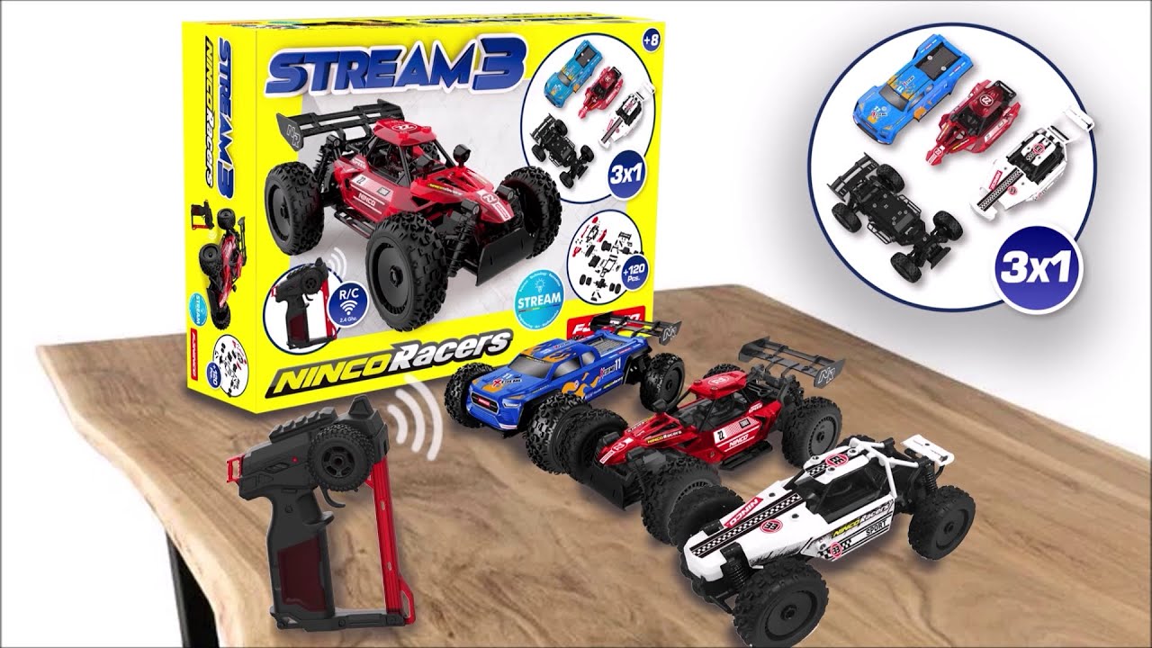 NINCORACERS Stream 3 v 1 2,4 GHz RTR Kit