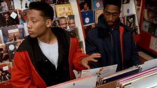 JUICE - Stealing Vinyl Shop Scene + Blizzard Robs The Bar HD 1992