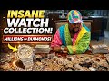 Inside Floyd Mayweather S 100M Watch Collection Luxury Watches Diamond Timepieces Millionaire