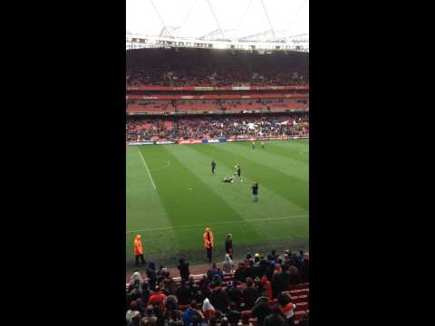 F2 Football Freestylers- Emirates Stadium- Brazil vs Chile