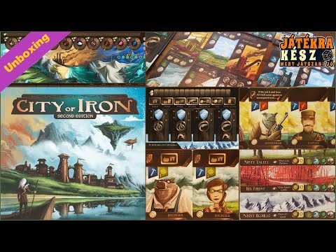 City of Iron - Unboxing - Játékra kész / Play Right Away