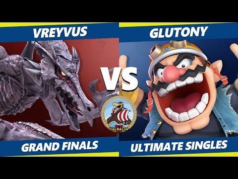 Smash Ultimate Tournament - orKsGP  Glutonny (Wario) Vs Vreyvus (Ridley, Bowser) Valhalla II SSBU GF