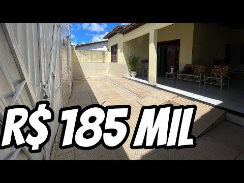 R$ 185 Mil CASA NO CENTRO DO POVOADO COM BASTANTE FRUTEIRA LUGAR TRANQUILO SALGADO SEG 0157999632431