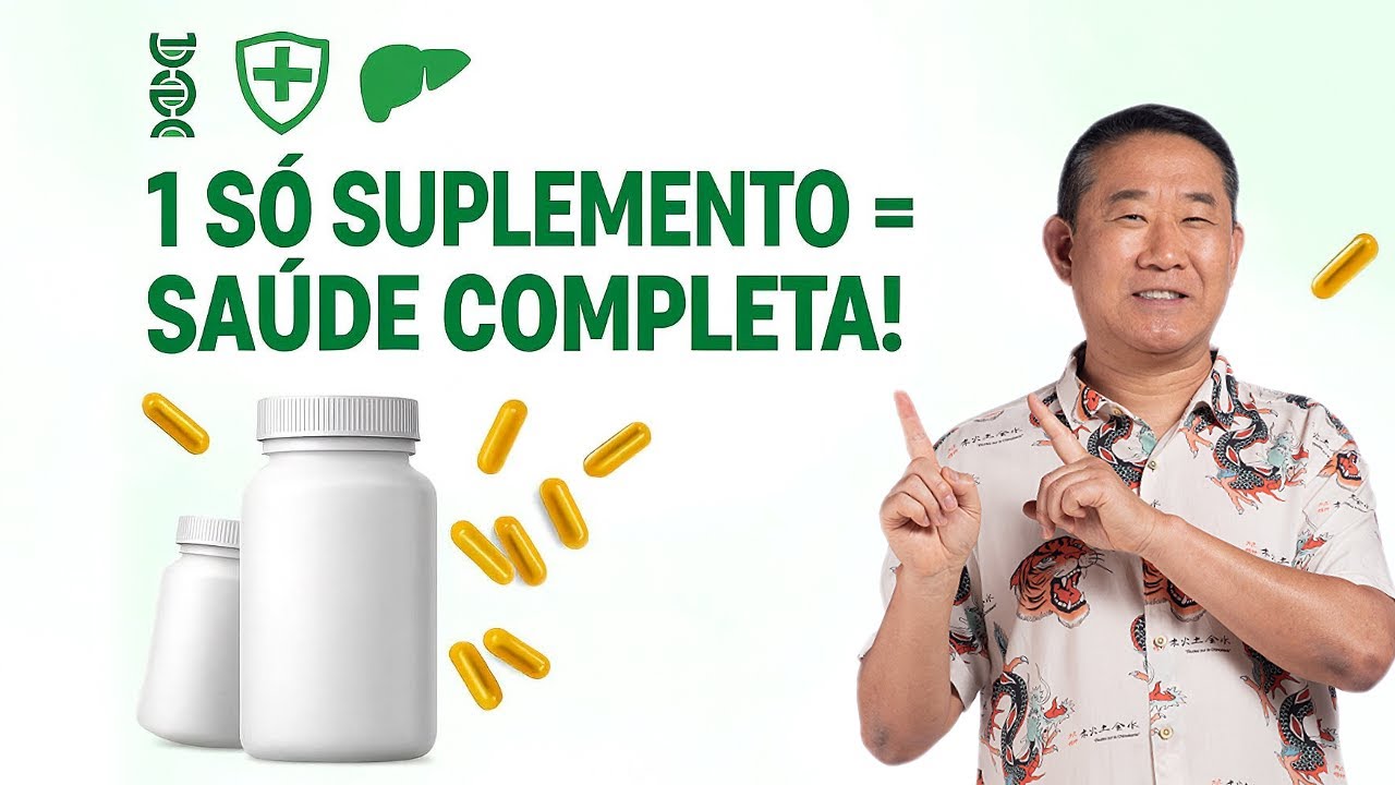 LONGEVIDADE, IMUNIDADE E FÍGADO FORTE — TUDO NUM SÓ SUPLEMENTO! | Peter Liu