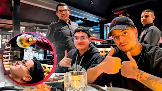 CAIOX, CORINGA E TAINÁ EM UM DOS MELHORES RESTAURANTES DO RJ!!! | IRL