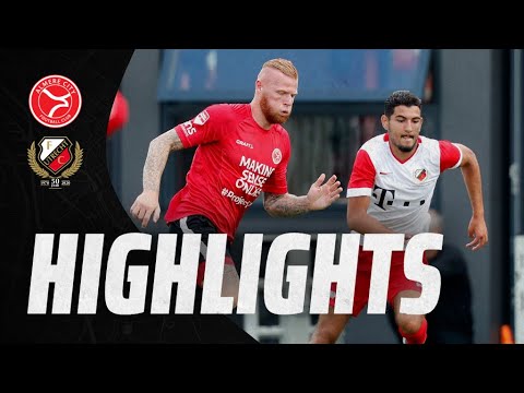 HIGHLIGHTS | Jong FC Utrecht verliest oefenduel met Almere City FC