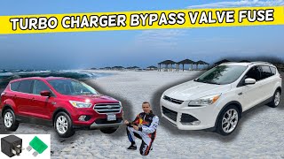 FORD ESCAPE TURBO CHARGER BYPASS VALVE FUSE LOCATION 2013 2014 2015 2016 2017 2018 2019