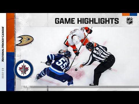 Ducks @ Jets 12/4 | NHL Highlights 2022