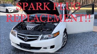 Spark plug replacement 2004-2008 Acura TSX, RSX, Honda Accord 2.4L