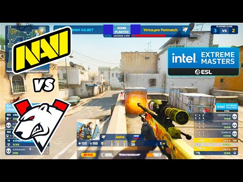 NAVI TAKE WILD CLUTCHES! NAVI vs. Virtus.Pro | IEM Katowice 2021 (CS:GO)