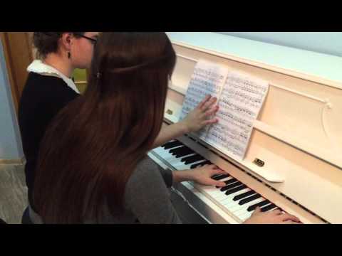 Галина Альтман и Дарья Олейник -W. Ganz "Grand Gallop de Concert Qui Vive"