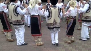 Formatia de dansuri populare Serpoaica - Gioseni jud. Bacau - Slanic Moldova 2014 partea II