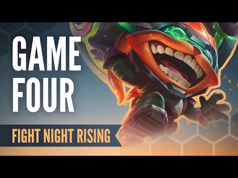 TFT Fight Night Rising: Week 16, Game 4 - Teamfight Tactics Competitive Tournament Gameplay