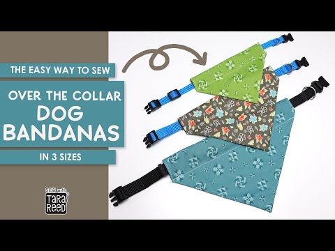 Transform Your Dogs Style With Sewing Pattern Bandanas