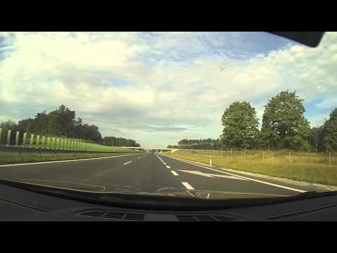 Droga ekspresowa S5 Gniezno - Poznań Wschód wschodnia obwodnica Poznania cała trasa Cabview