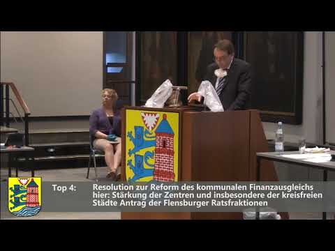 Stadt Flensburg - Ratsversammlung am 25.06.2020 - TOP 3 bis 10