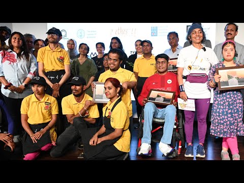 335-KM walk ,Gita Balakrishnan,raising awareness inclusive approaches for people with disabilities.