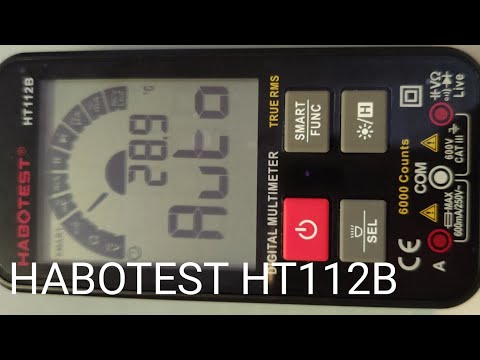 Universalus multimetras Habotest HT112B