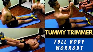 Tummy Trimmer Exercises  Full Body Home Workout(Bi