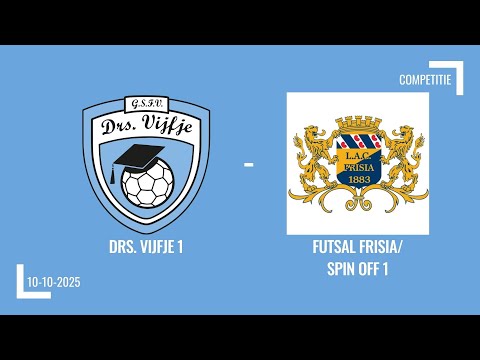 Drs. Vijfje 1 - Futsal Frisia 1 (10-10-2025)