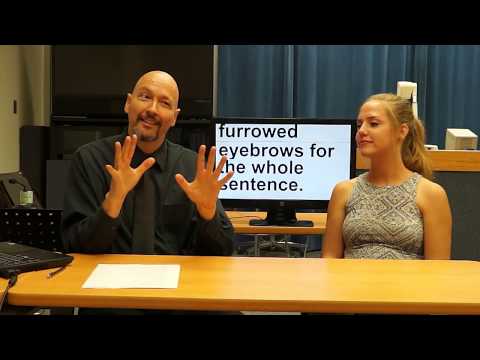 Customer Service Sign Language Retail ASL Cassie