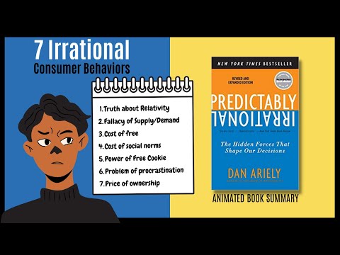 Are we in control of our decisions? Predictably Irrational | Book by MIT Professor Dan Ariely 2022