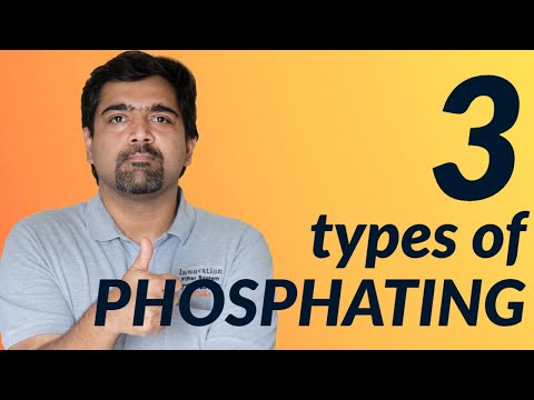 3 types of phosphating