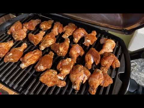 🇮🇹 Ali di pollo speziate al bbq; 🇬🇧 spicy #chickenwings drumette 😁🔝