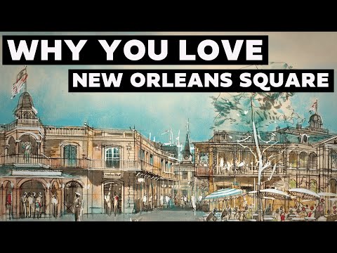 The Intriguing Tale & Hidden Wonders of New Orleans Square
