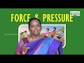 KALVI TV OFFICIAL Laboratory STD 8 SCIENCE FORCE AND PRESSURE PART 01