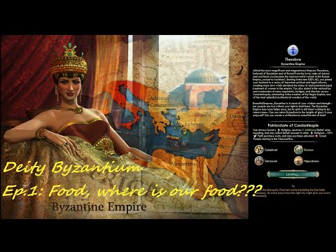 Civ 5 Vox Populi : Deity Byzantium - Ep.1: Food, where is our food???