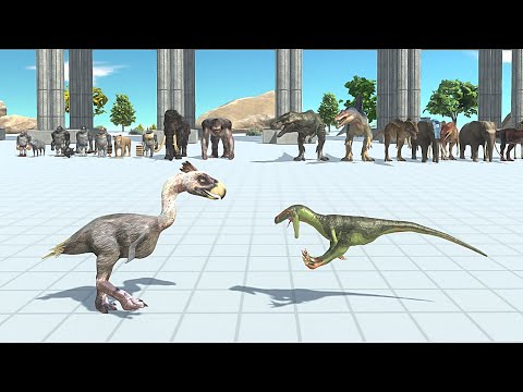 MUTANT PRIMATES & ANCIENT MAMMALS VS CARNIVORE DINOSAURS & MODERN MAMMALS - Animal Revolt Battle