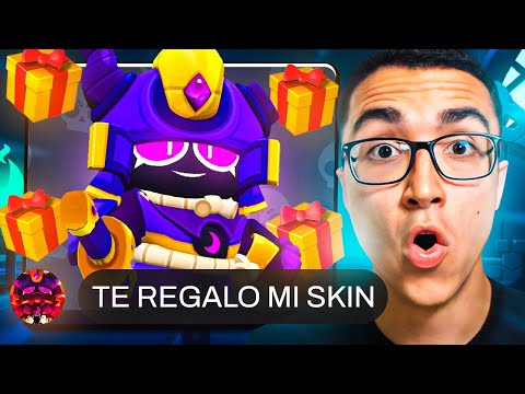 El CREADOR de la SKIN ME REGALA a GENIO SAMURAI OSCURO😍