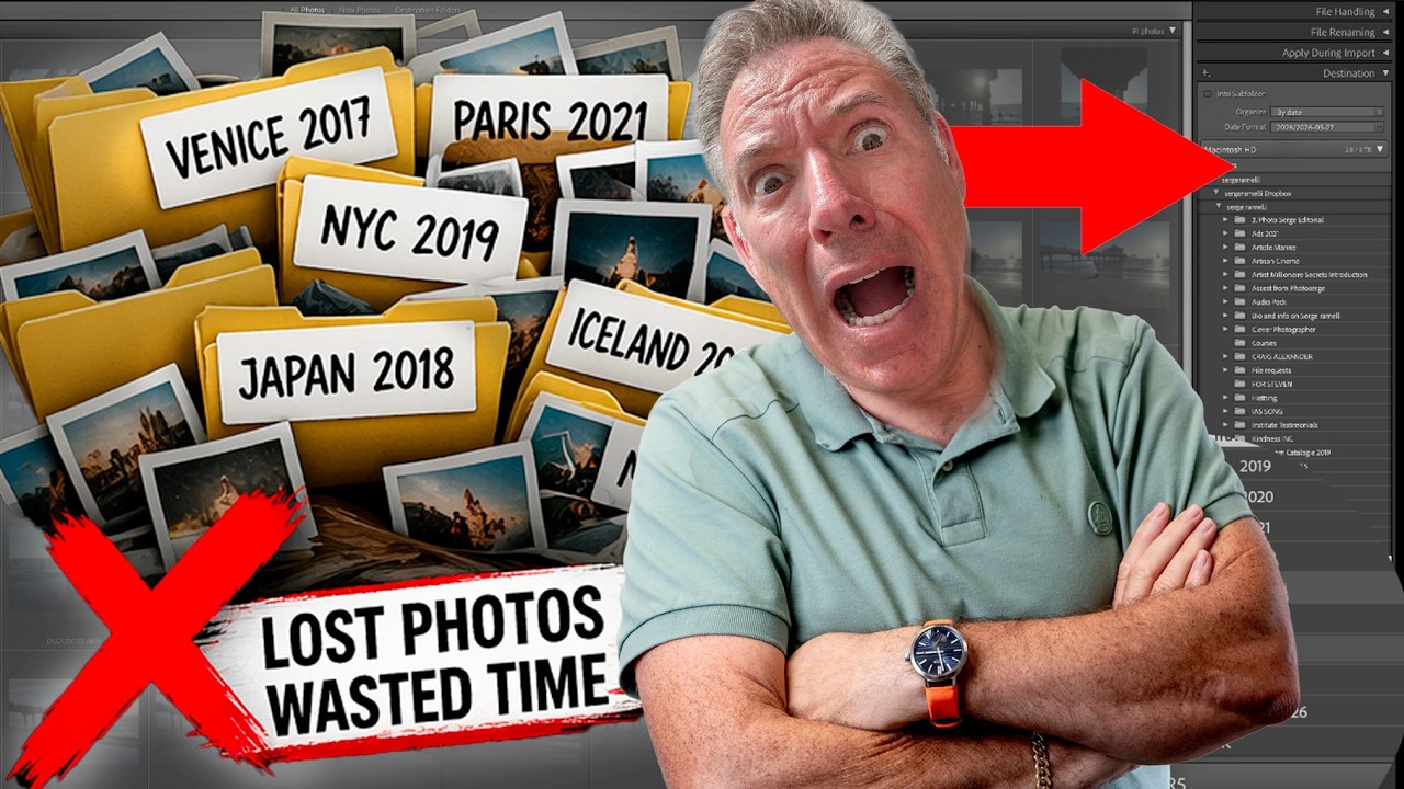 How to Find Any Photo in 20 Seconds: My Lightroom Secret (300,000+ Photos)