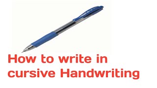 Handwriting, How to write in cursive font, #cursive handwriting, #handwriting